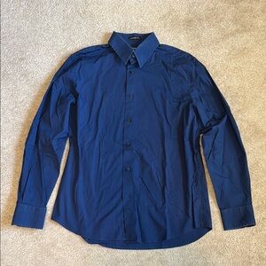 Express Modern Fit Stretch Cotton Button Down